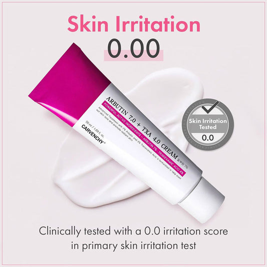 Arbutin 7% & Tranexamic Acid 4% Cream with Niacinamide for Dark Spots & Pigmentation